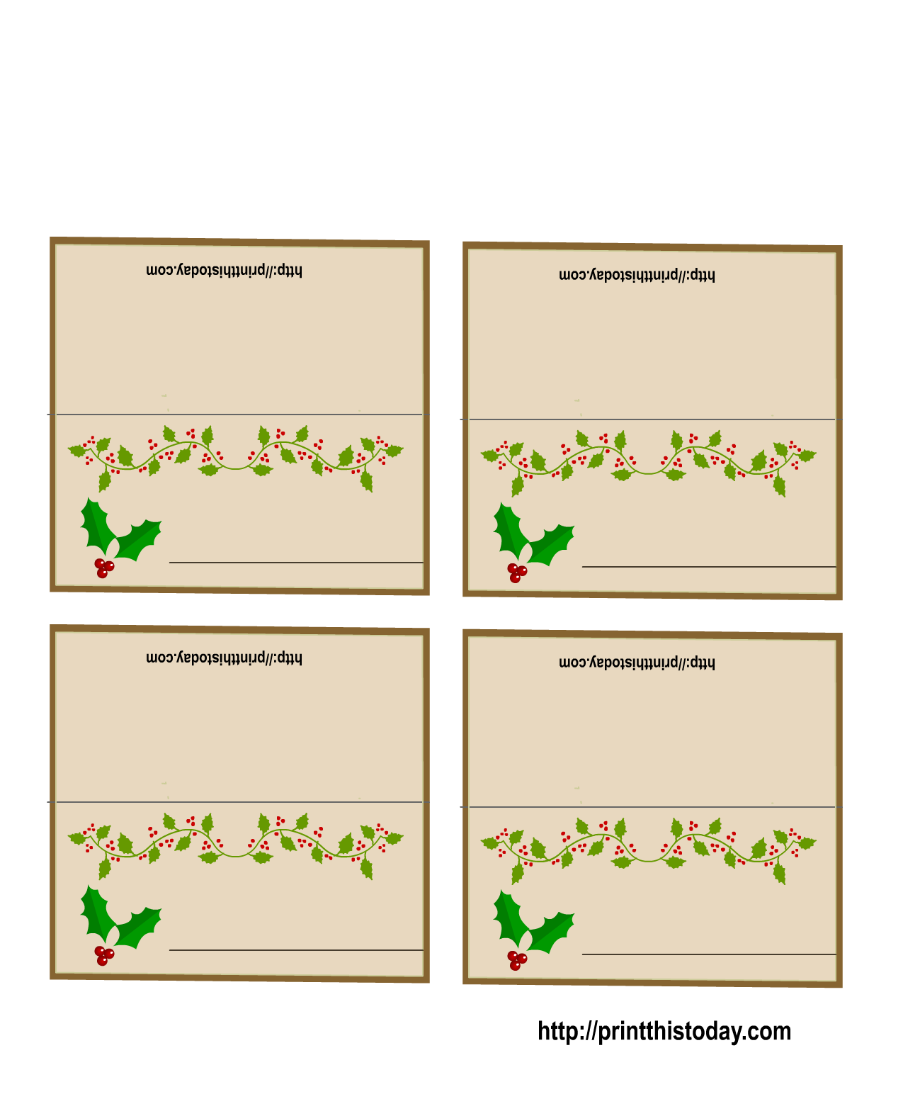 6 <strong>Christmas Card Templates Printable</strong> - SampleTemplatess Christmas card templates printable