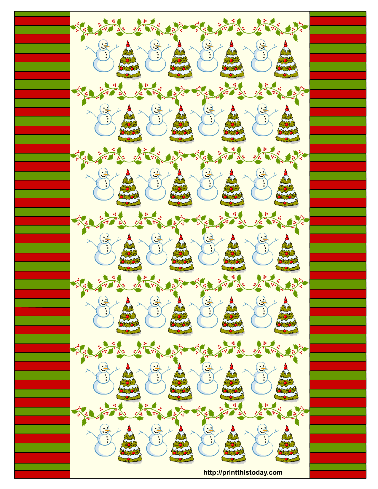 Free Printable Christmas Candy Wrappers