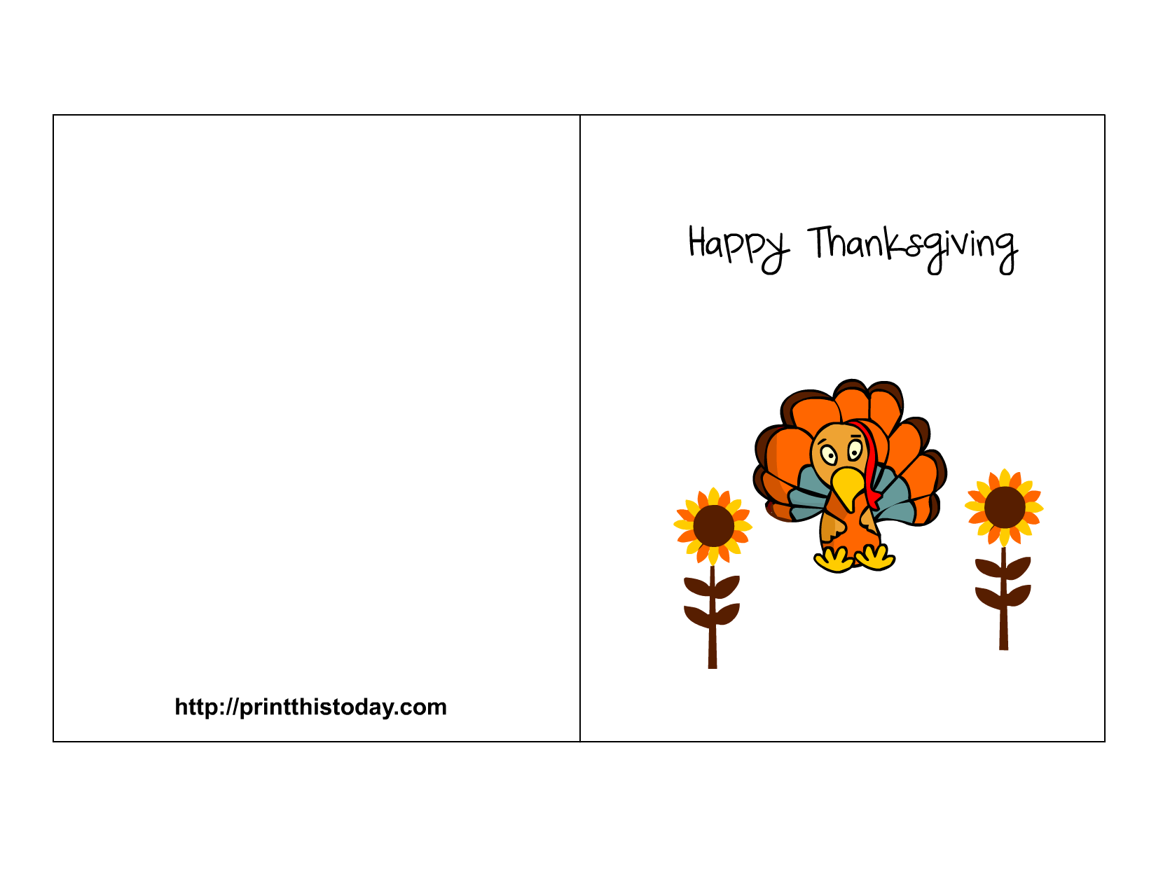 Free Printable Thanksgiving Cards