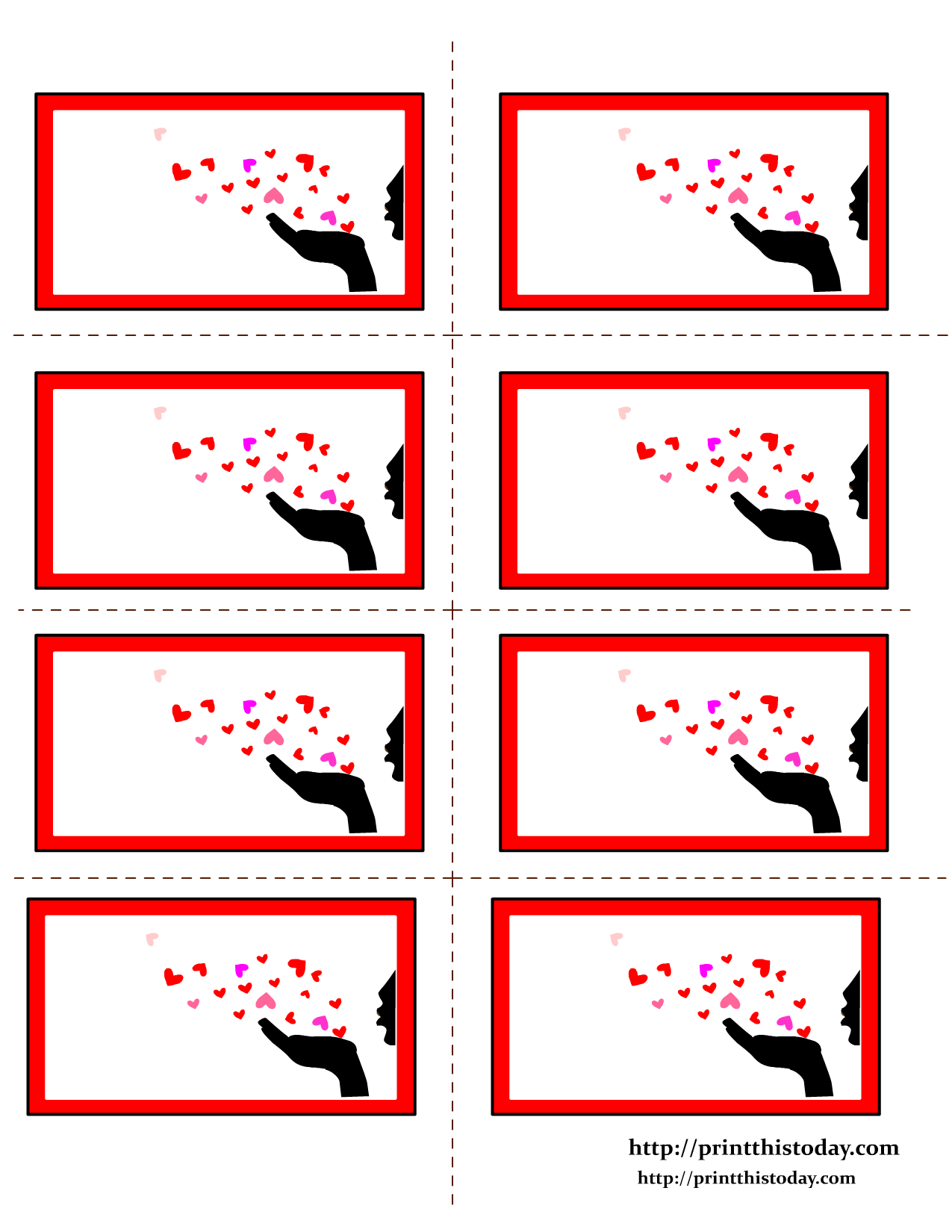 Free Valentine Labels