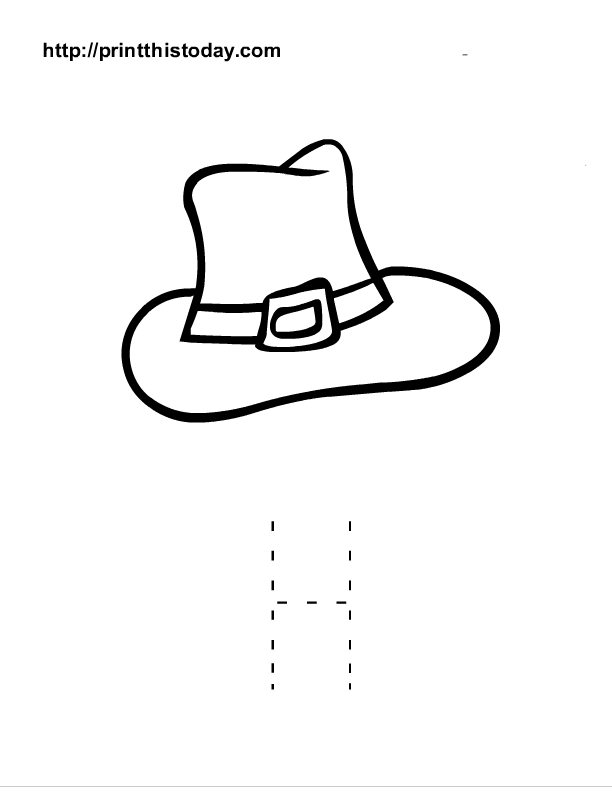 Free printable Capital letters worksheets A – I