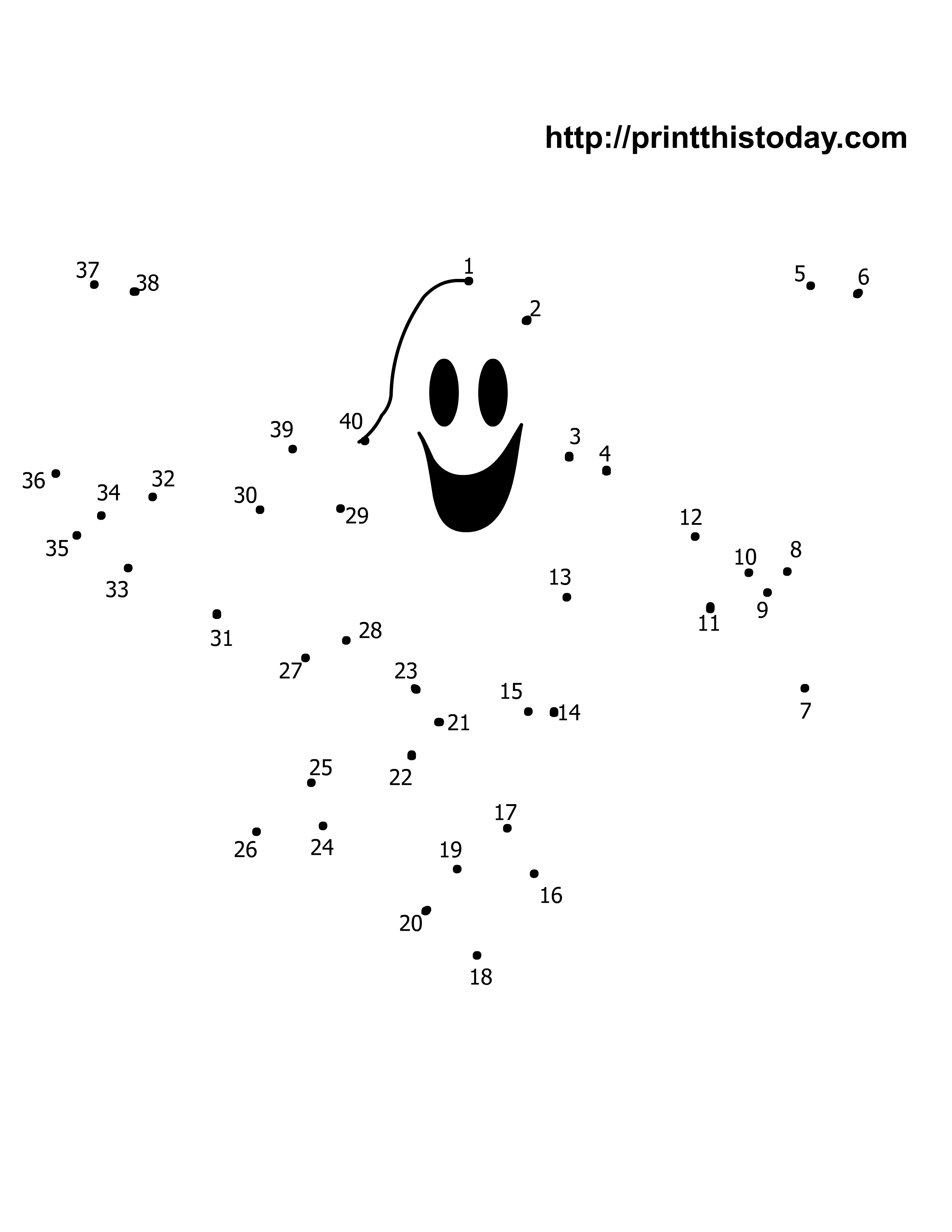 Animals math worksheets join the dots